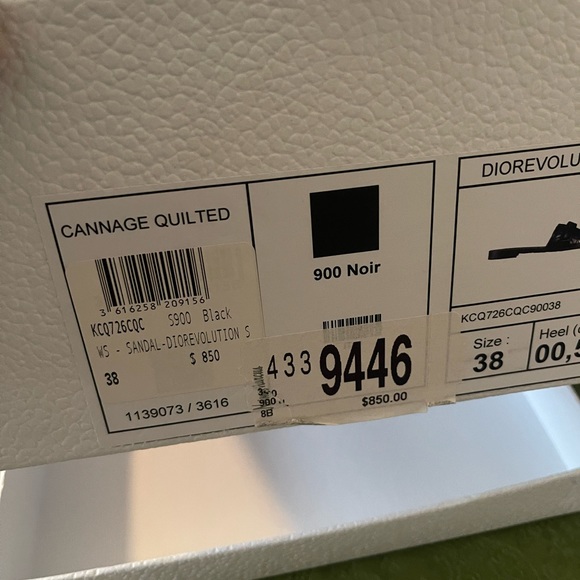 Dior Dway Leather sandals - Picture 3 of 4